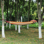 캐빈 캠핑 해먹 1인용 캔버스 야외 그네침대