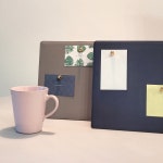 라헤로이 데스크 가죽 자석 메모보드 더클래식 스탠드형