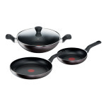 테팔 퍼펙트 브라운 4종세트(프라이팬20,28+양수웍28+유리뚜껑28)