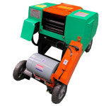 금성산업 잔가지 목재 나무 분쇄기 모터부착형 절단기 GS-360