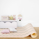 프리파크 피치핑크 롤매트 500x100x1cm