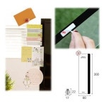 붙이는 컴퓨터 모니터 메모보드 옆메모 아크릴판 좌