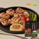 교보문고 쿠즈락앳홈 석쇠 닭갈비 숯불구이 300g 2팩