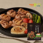 와이앤비푸드 쿠즈락앳홈 교보문고 쿠즈락앳홈 석쇠 닭갈비 숯불구이 300g 8팩