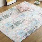 키밍 순면 이불 패드 거실 침실 면카페트 논슬립