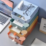 미니 서랍 장 책상 화장대 정리함 슬라이딩 수납박스