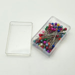 P1 미싱부자재 원형 진주 시침핀 컬러