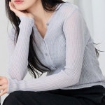 여자 가디건 여름용 사무실 데일리 코디