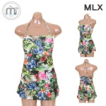 MLX 여자 비치웨어 원피스 수영복-DM 207