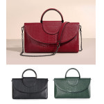 FC78 고급 가죽 클러치백 여성 손가방 토트 크로스백