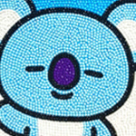 DIY 보석십자수 BT21 코믹 코야 25x25