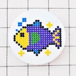 반짝반짝 보석십자수 손거울-물고기 비즈공예 보석십자수