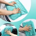 대형 드라잉 타월 세차 물기제거 광택효과 극세사타올