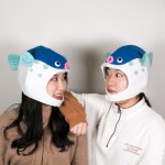 SNS대란 인싸템 일본 돈키호테 복어모자 물고기 특이한 팬싸햇