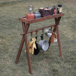 우드 식기걸이 인디언 건조대 캠핑용품 행어