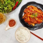 천지푸드 춘천식 양념 간장 닭갈비 숯불닭갈비 구이 1kg