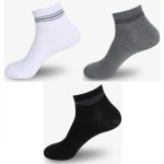 남자 목줄 접촉면백 단목 양말 면양말