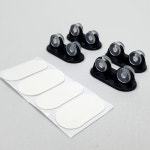 접착식 볼캐스터 미니바퀴 4P