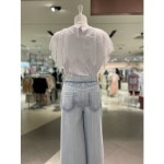 씨씨콜렉트 CC콜렉트 씨씨콜렉트 레이스 블록 티셔츠 WH WH C212PSM056 55