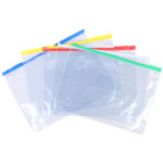 서류 보관 투명 지퍼백 파일 파우치 문서철 수납 문서보관 A4