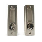 매입 손잡이 60 슬라이딩 도어락 욕실문 니켈 미닫이