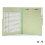 사무실 문구용품 화일 인덱스 A4 10개