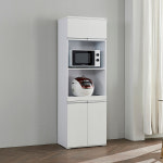 j0046 투톤1800렌지대 주방수납장 전자렌지대