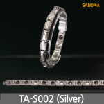 사노피아 게르마늄 티타늄 팔찌 TA-S002