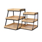 빵 진열대 식빵 디저트 쿠키 베이커리 계단식 트레이