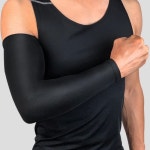 신축성 좋고 쫀쫀 팔 전체 압박 운동 레져 암프레셔