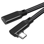 바라보고 바라보고 ㄱ자 USB3.2 C타입 GEN2 4k 연장 케이블 10Gbps