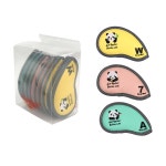 클럽 커버 팬더 자수 디자인 골프 아이언 덮개