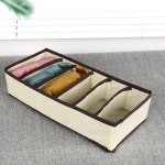 칸막이 리빙박스 속옷 양말 정리함 수납함 6칸 RD-10100