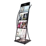 삼화 철제 카다로그스탠드 규격 2열 4단 A4 CS-312L