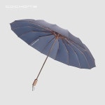 COCHONS 3단 수동 16K 클래식 원목 양우산 L1 COCHONS L1-제이드 UPF30 01