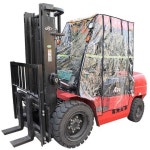 지게차 캐노피 커버 플라스틱 2톤 가림막 방풍