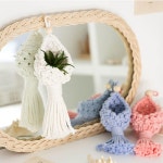 실 매듭 공예 바스켓 마크라메 DIY 만들기 재료