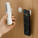 부착식 리모컨 걸이 다용도 결합형 후크 걸이