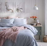 이케아 이케아 베리팔름 이불커버 베개커버2 스트라이프 240x220 50x80 004 232 50