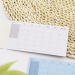 월간 플랜 접착 메모지
