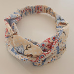 제이로렌 프린팅 데일리 패브릭 여성 반다나 헤어밴드