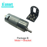Bringsmart 고토크 12V DC 전동 맞춤형 기어 6v 볼트 감속기 DIY 용 반전 JGB37-550
