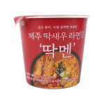 새롬식품 제주 딱새우 라면컵 딱멘 72g