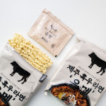 새롬식품 제주 흑우 라면 음멘 107g
