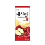 웅진식품 웅진 내사랑 사과드링크 185ml