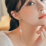 은침 슈팅 라임 귀걸이