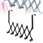 스텐레스 자바라 접이식 벽옷걸이 가방 바지 벽고리 실버S