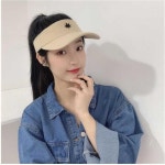 깔끔한 자수 골프모자 여성 여름 썬캡 모자