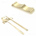 티타늄 수저받침 숟가락받침 젓가락받침 9x2 5호