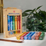 헤븐센스 헤븐센스 세븐 챠크라 헥사 인센스 스틱 기프트 세트 7가지 향 140개입